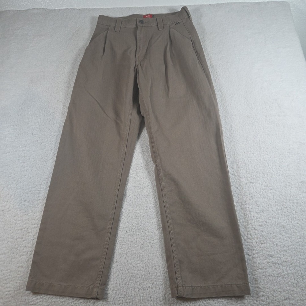 Vans Y2K Pants Mens Size 29x29 Tan Loose Baggy‎ Skater Casual